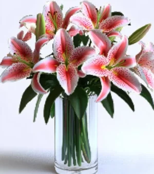 Birthday lily surprise