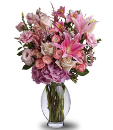 Delightful Pink Flower Arrangement