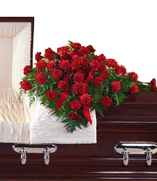 Funeral Cover Casket – Medium