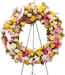 Thinking of You Roses Wreath