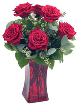 True Love 6 Roses