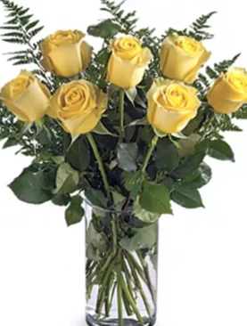 6 Yellow Roses