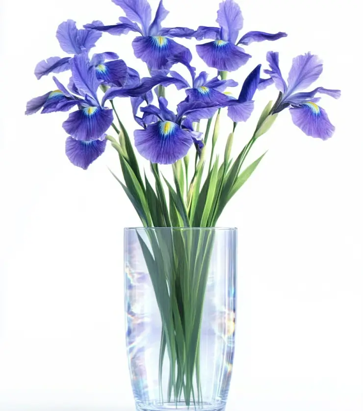 Faith Iris Bouquet - Gallery Image Faith Iris Bouquet