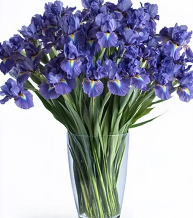 Faith Iris Bouquet - Gallery Image Faith Iris Bouquet