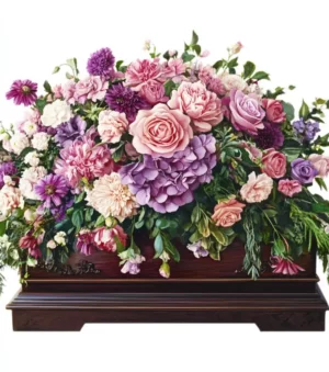 Funeral Casket Cover - Medium