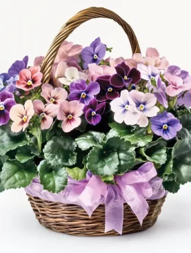 Potted Perfection Violets