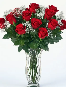 One Dozen Red Roses